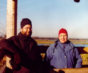 2003 - auf einem Aussichtsturm in der Nähe von Bugewitz