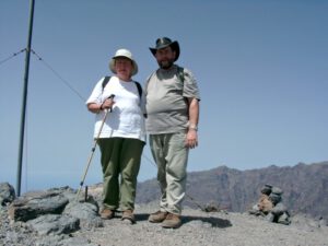 2006 - auf dem Pico de la Nieve auf La Palma